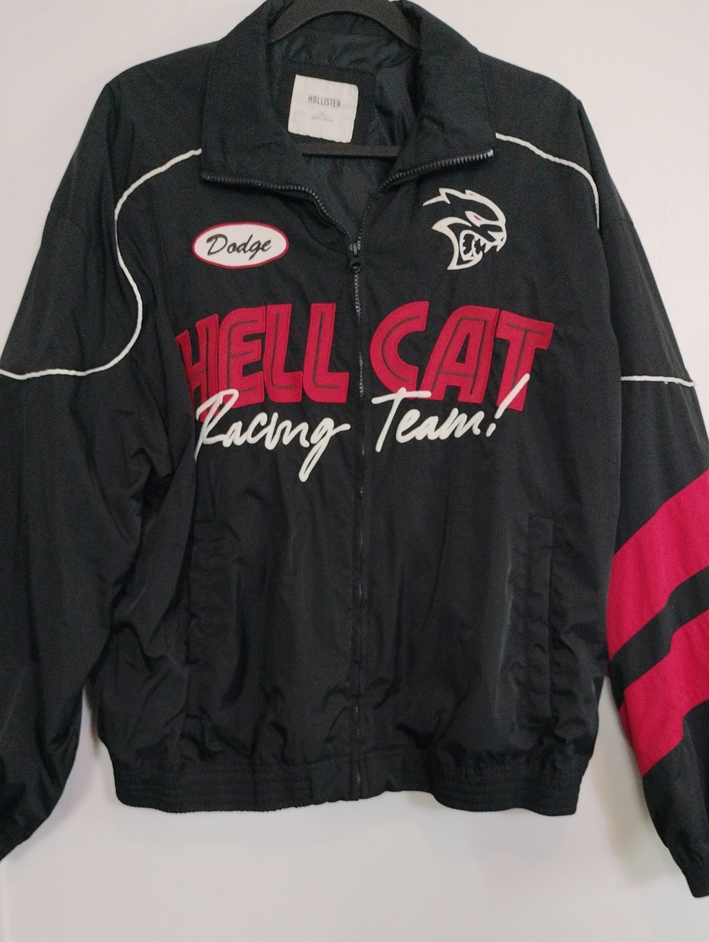 Hollister Dodge Hellcat Racing Jaket Size Xl